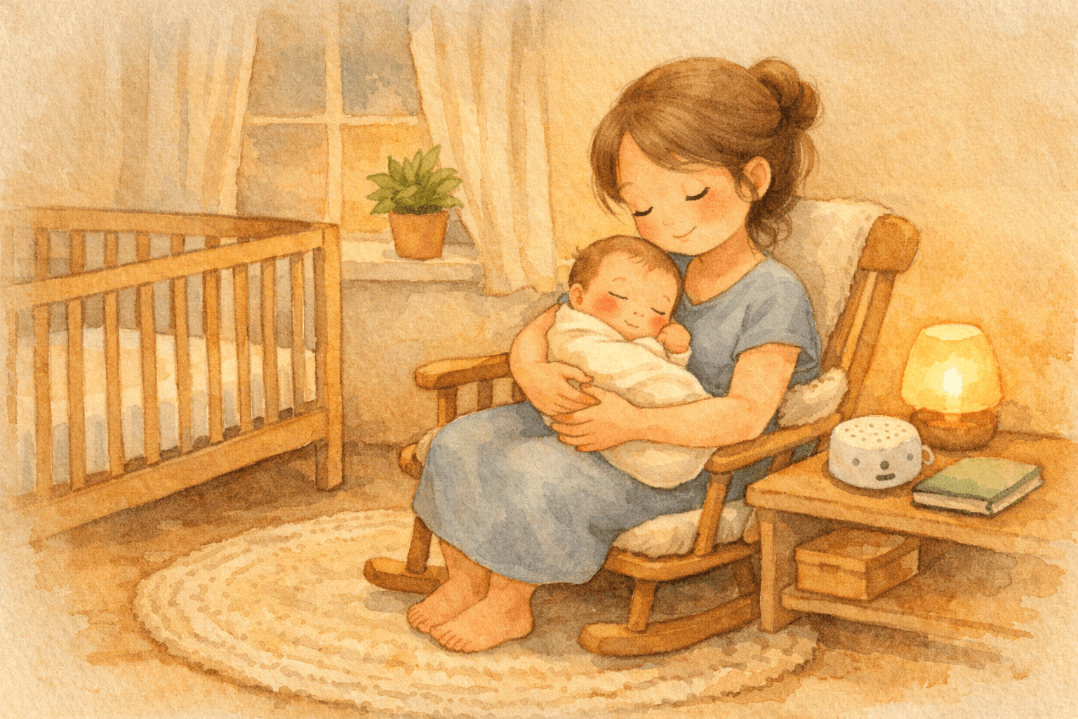 Baby Sleep First Year: Month-by-Month Guide + Safe Sleep