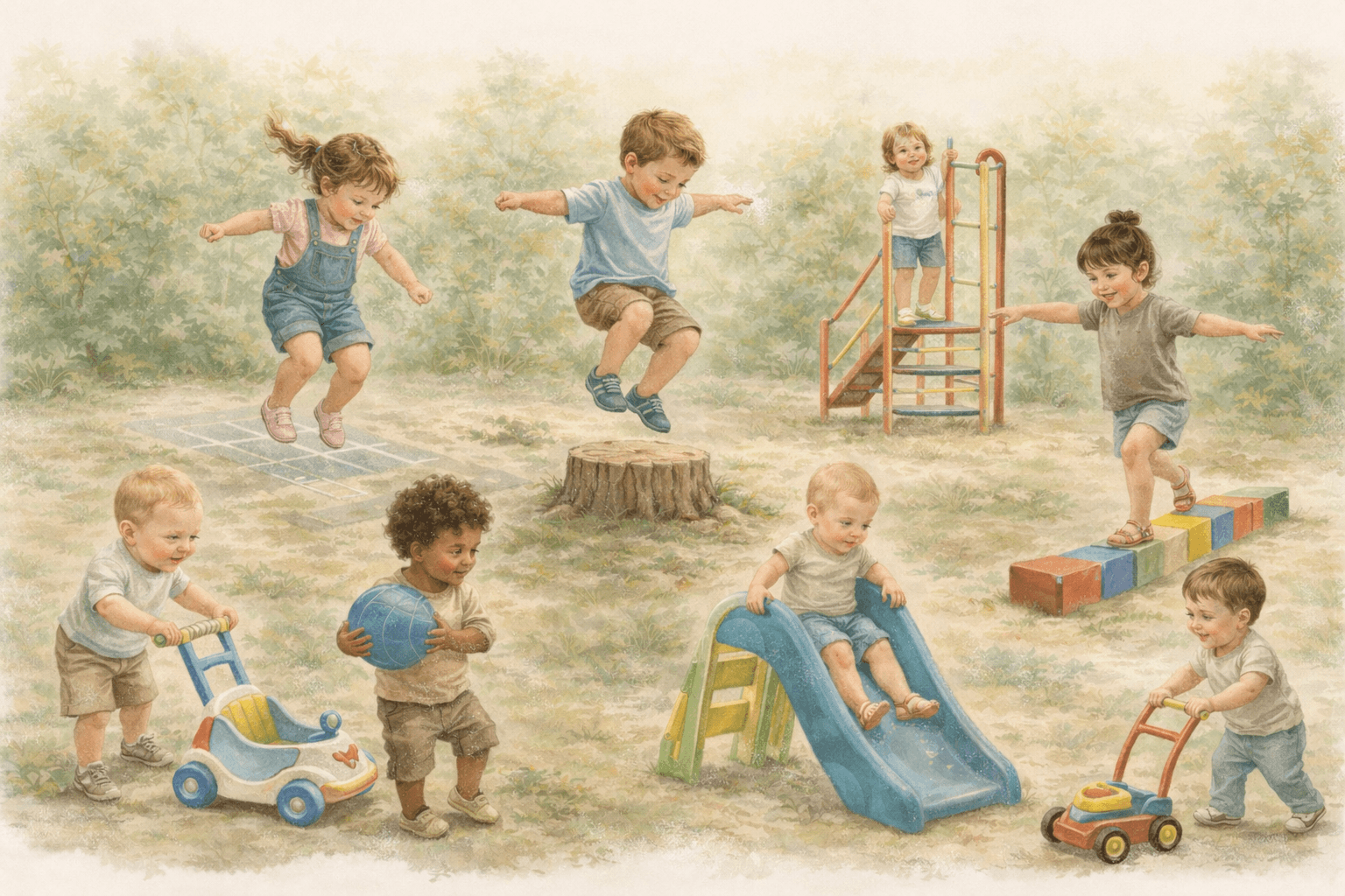 Gross Motor Skills: 28 Easy Activities by Age