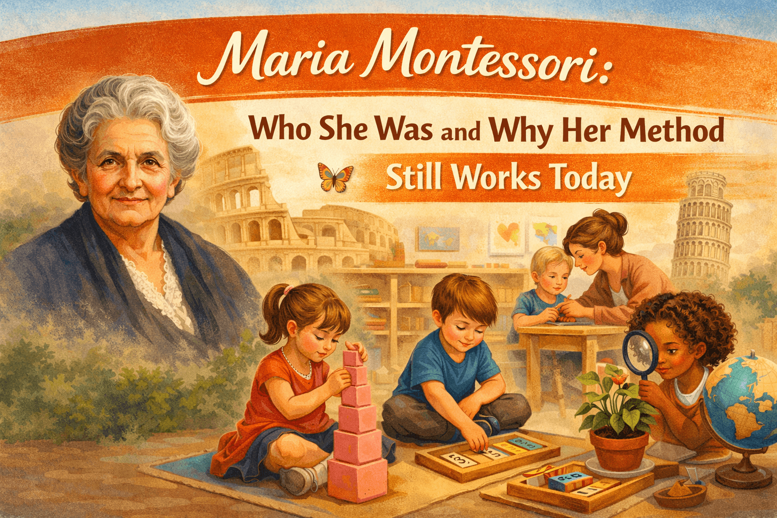 Maria Montessori: Who She Was and Why Her Method Still Works Today