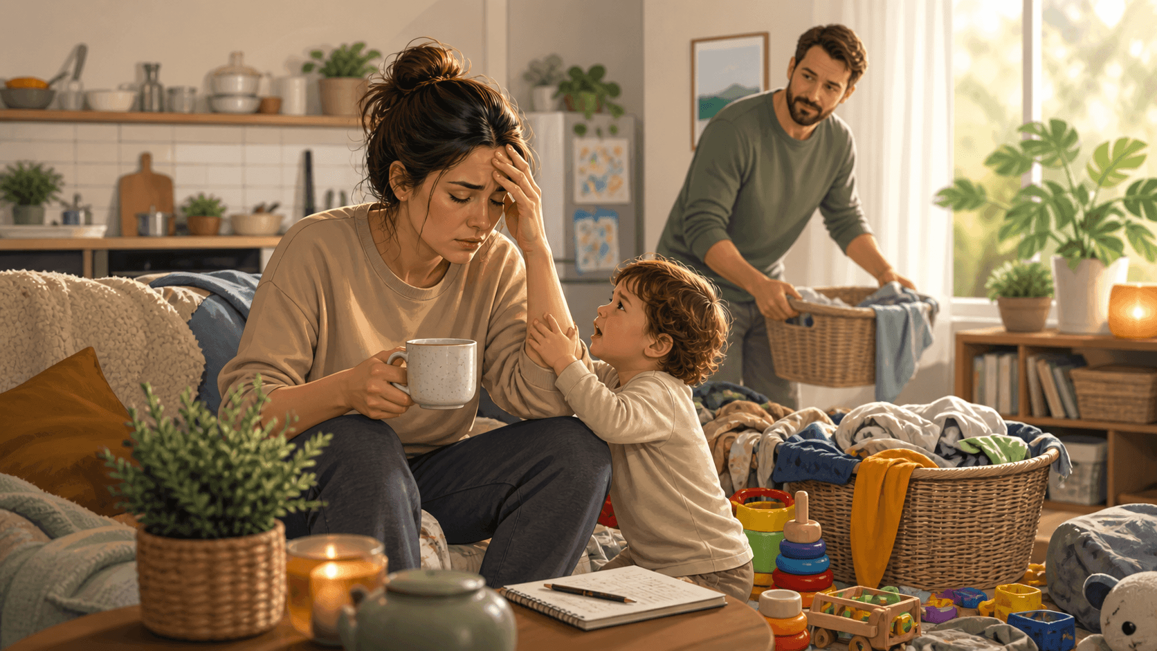 Parenting Stress: Why Parents Feel Overwhelmed + What Helps