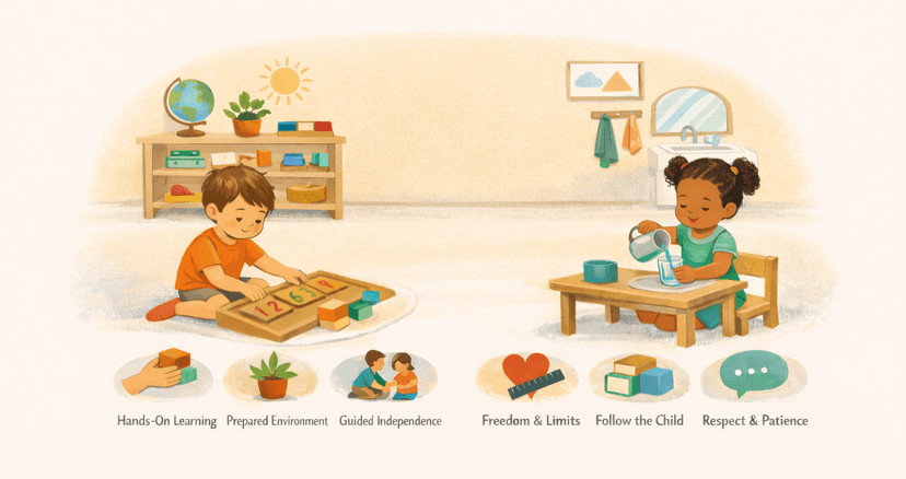 What Is Montessori? Simple Parent Guide for Ages 0-6 | Montessori ...