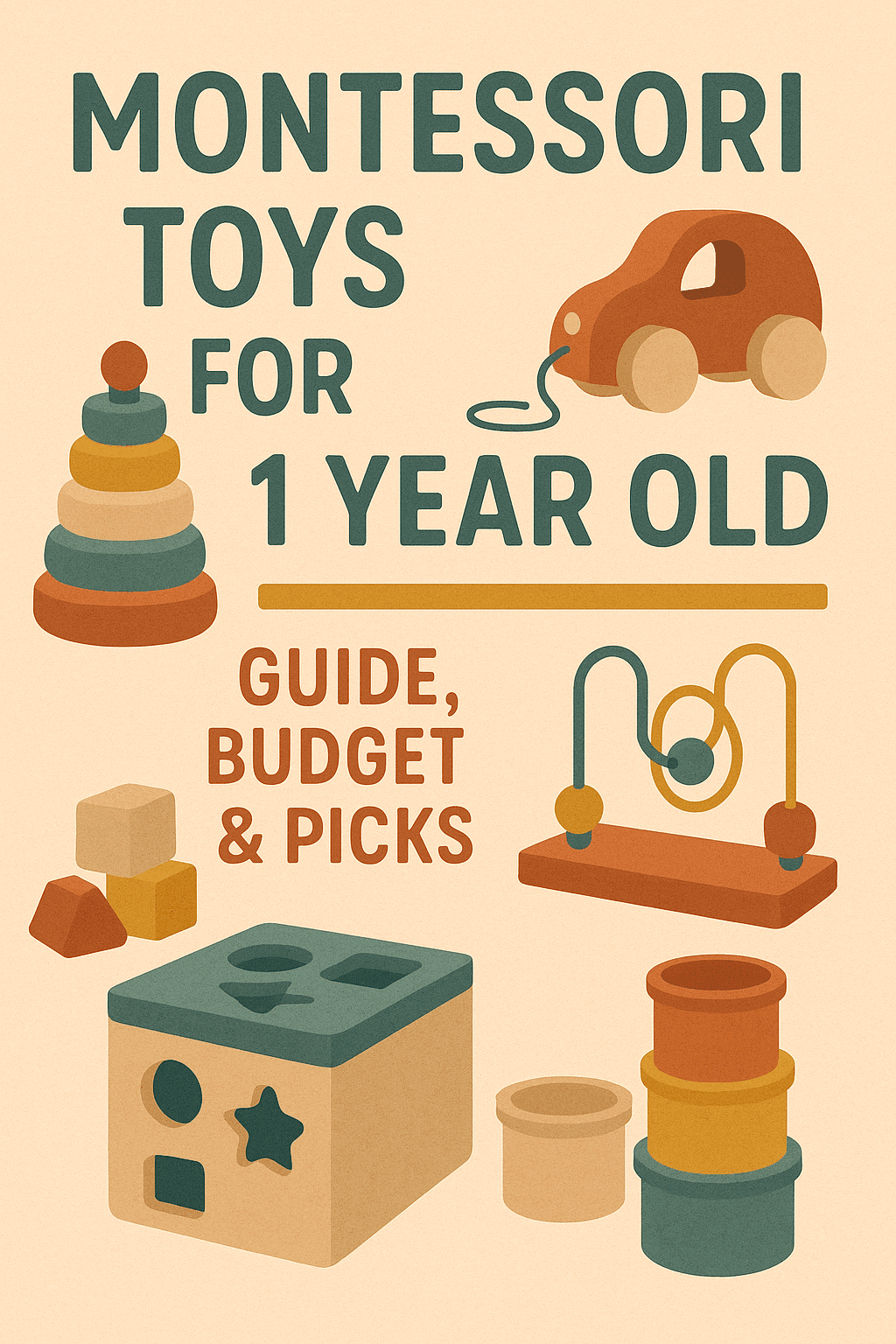 Montessori toys for 1 year old