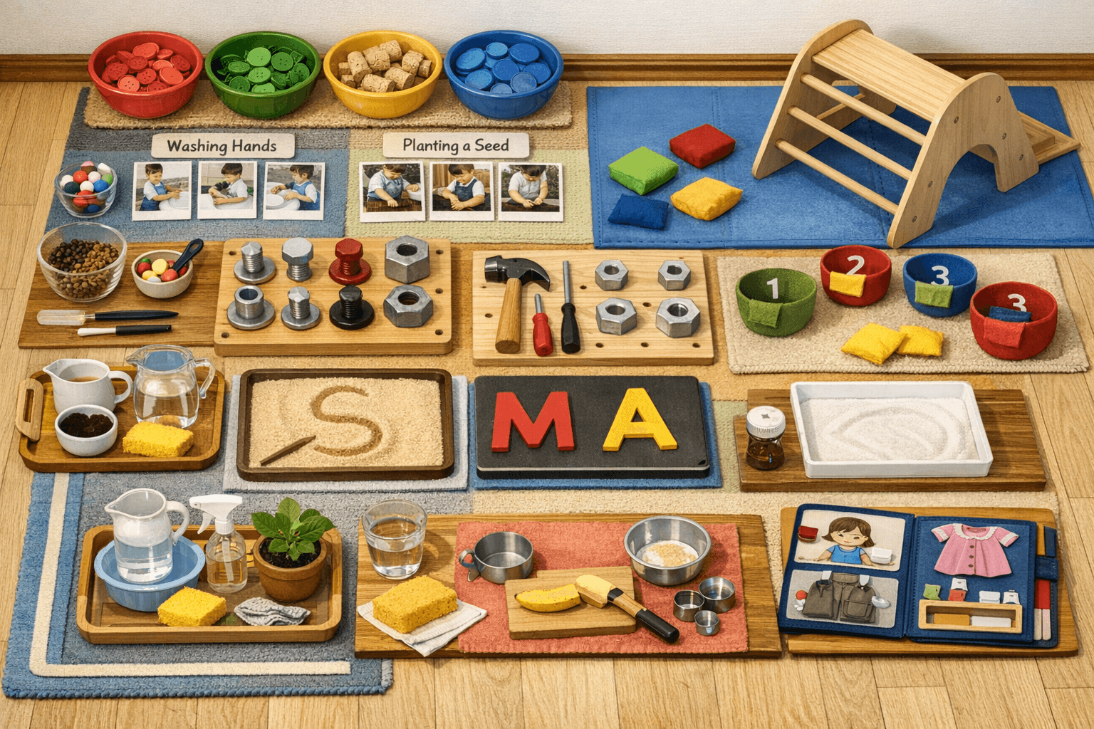 Montessori toys for 3 year old