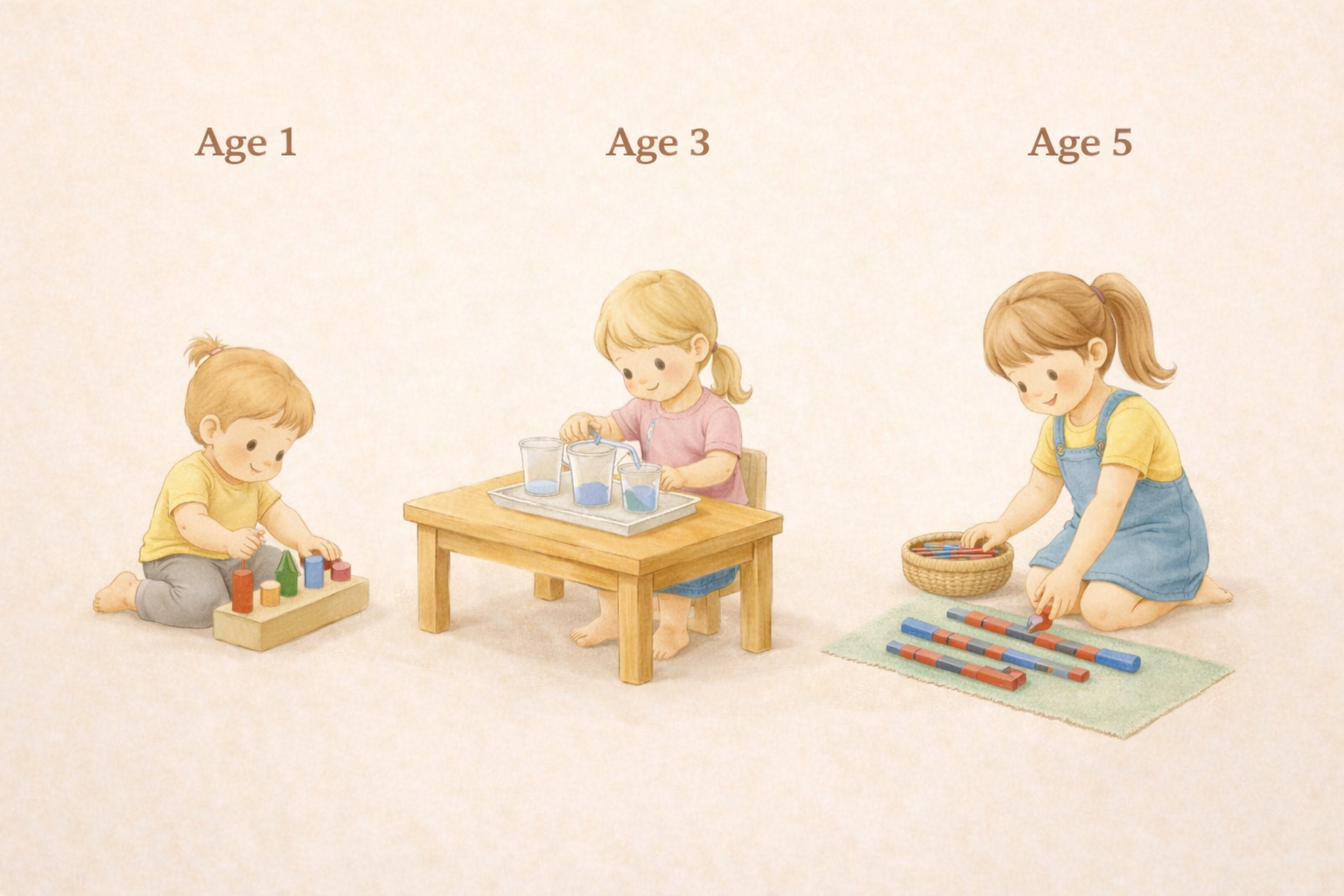 Montessori toddler activity and toy hub